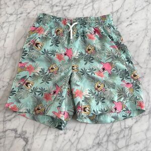 Sponge Bob SquarePants Swim shorts trunks youth teen boys large 10/12